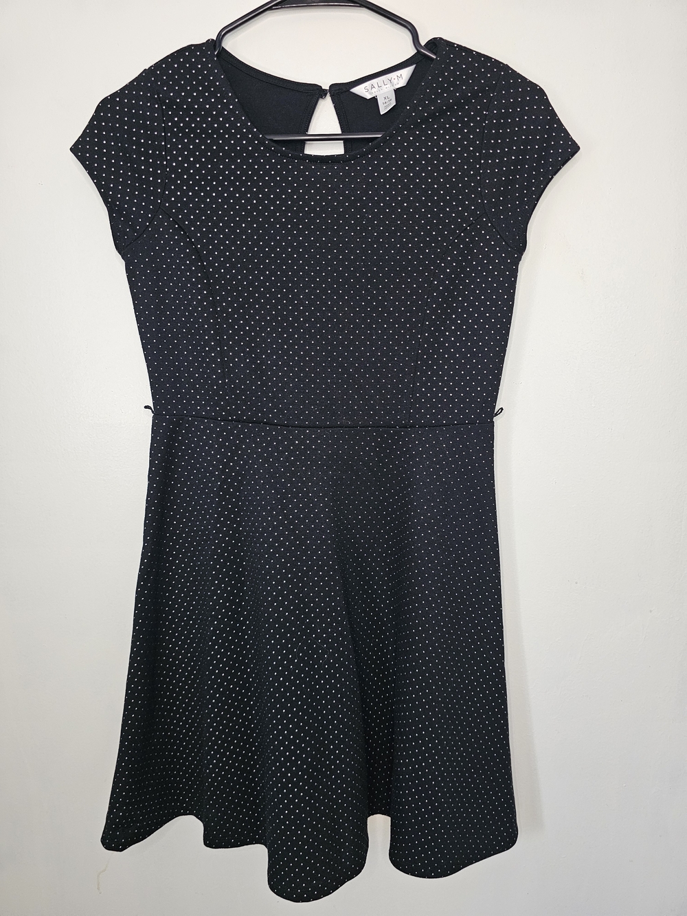Sally M Black Fit & Flare Dress XL